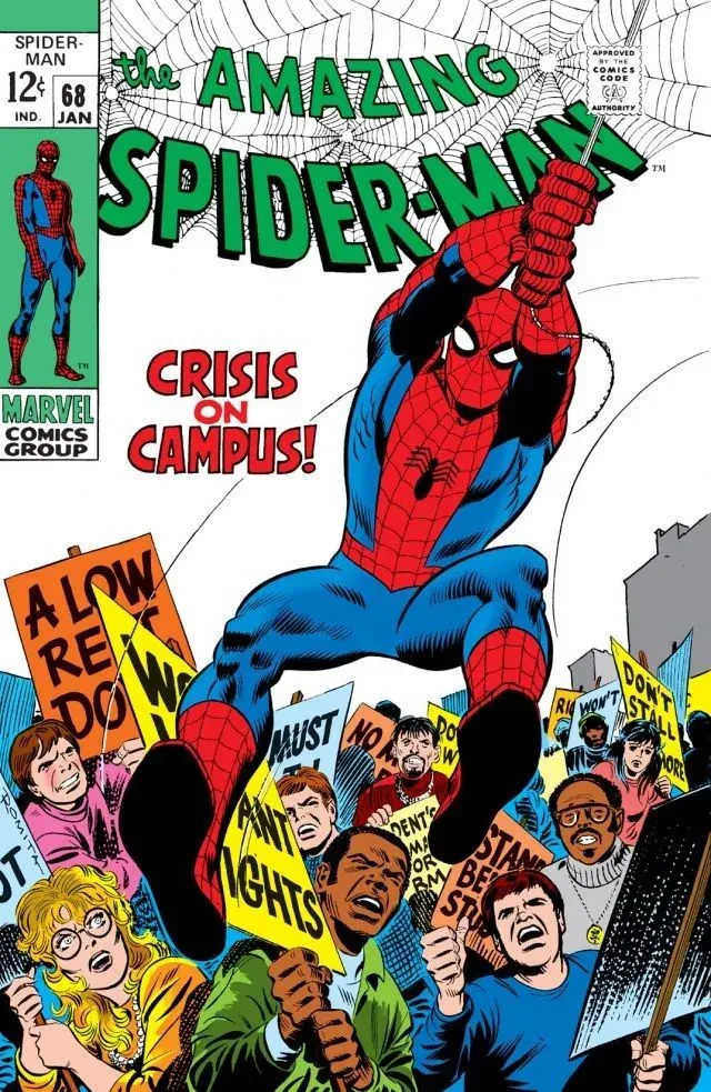 Cover of The Amazing Spider-Man #68