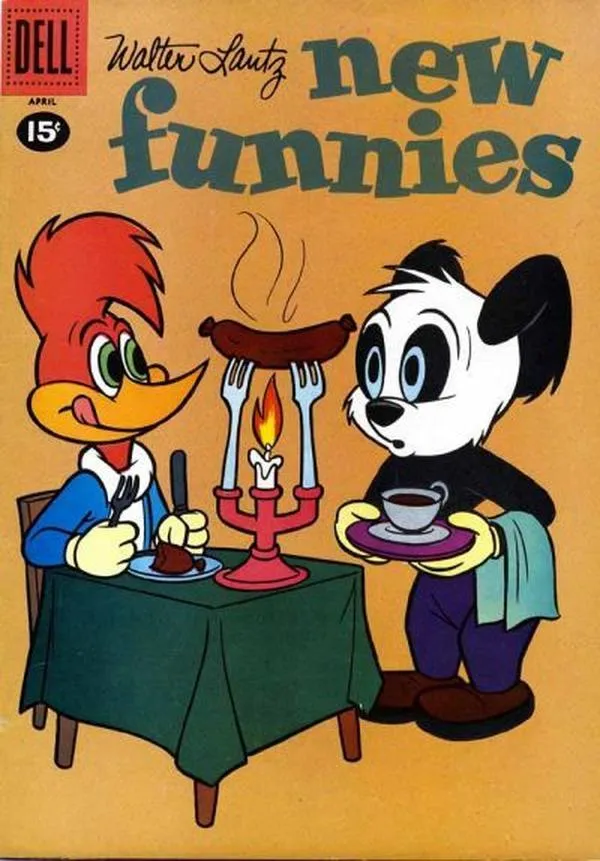Cover of Walter Lantz New Funnies #282
