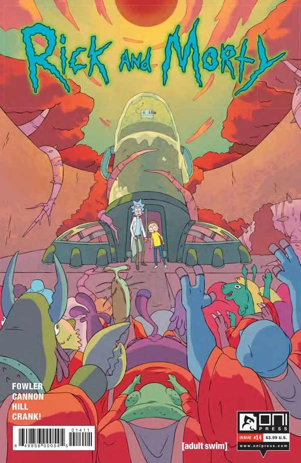 Cover of Rick and Morty #14