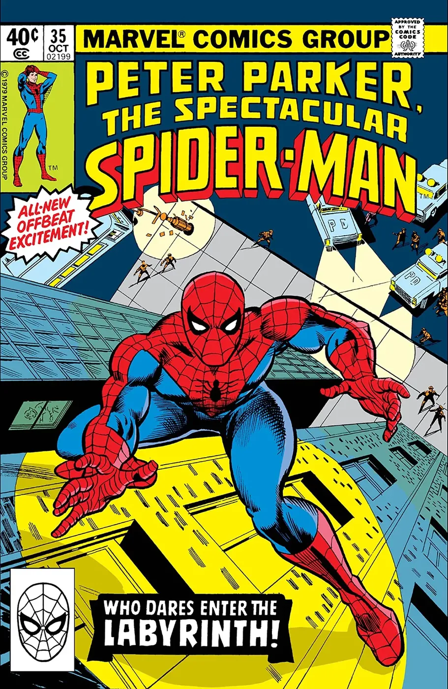 Cover of The Spectacular Spider-Man #35
