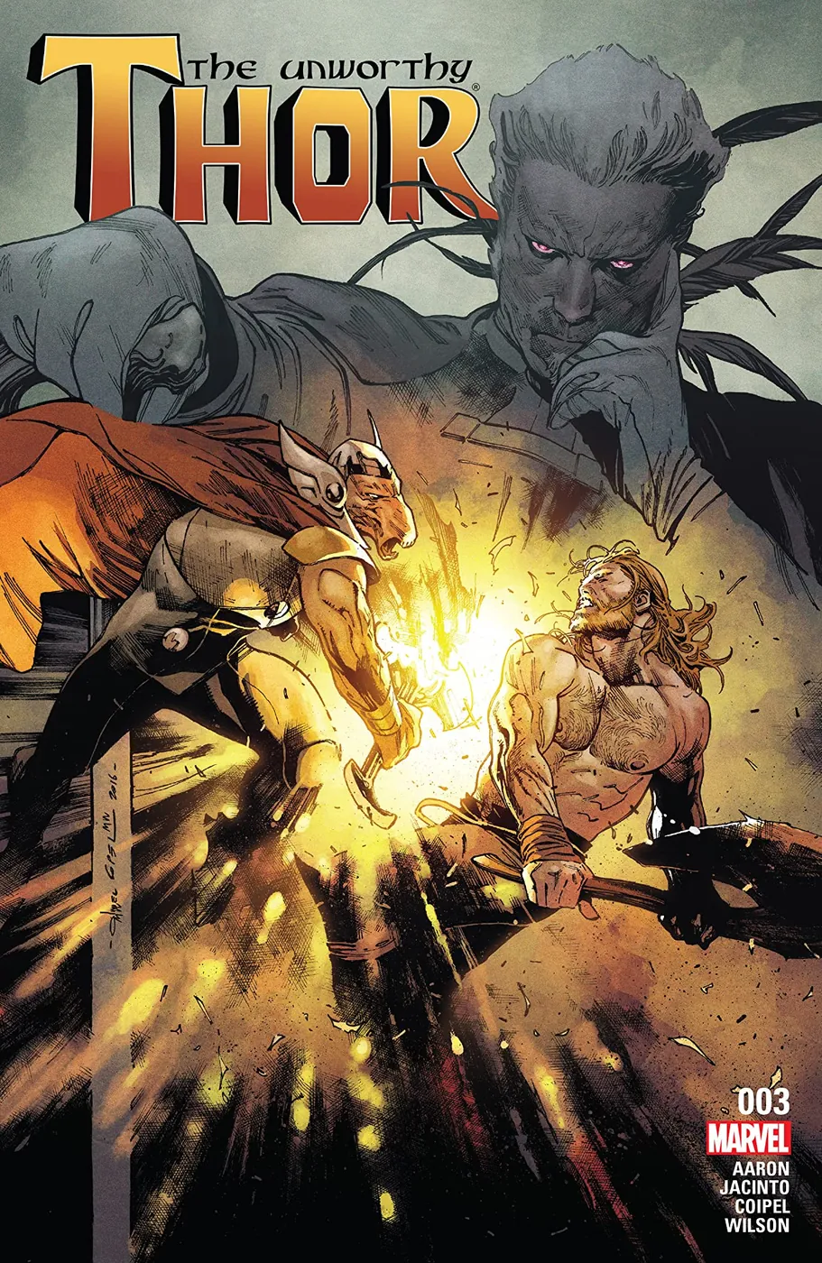 Cover of The Unworthy Thor #3