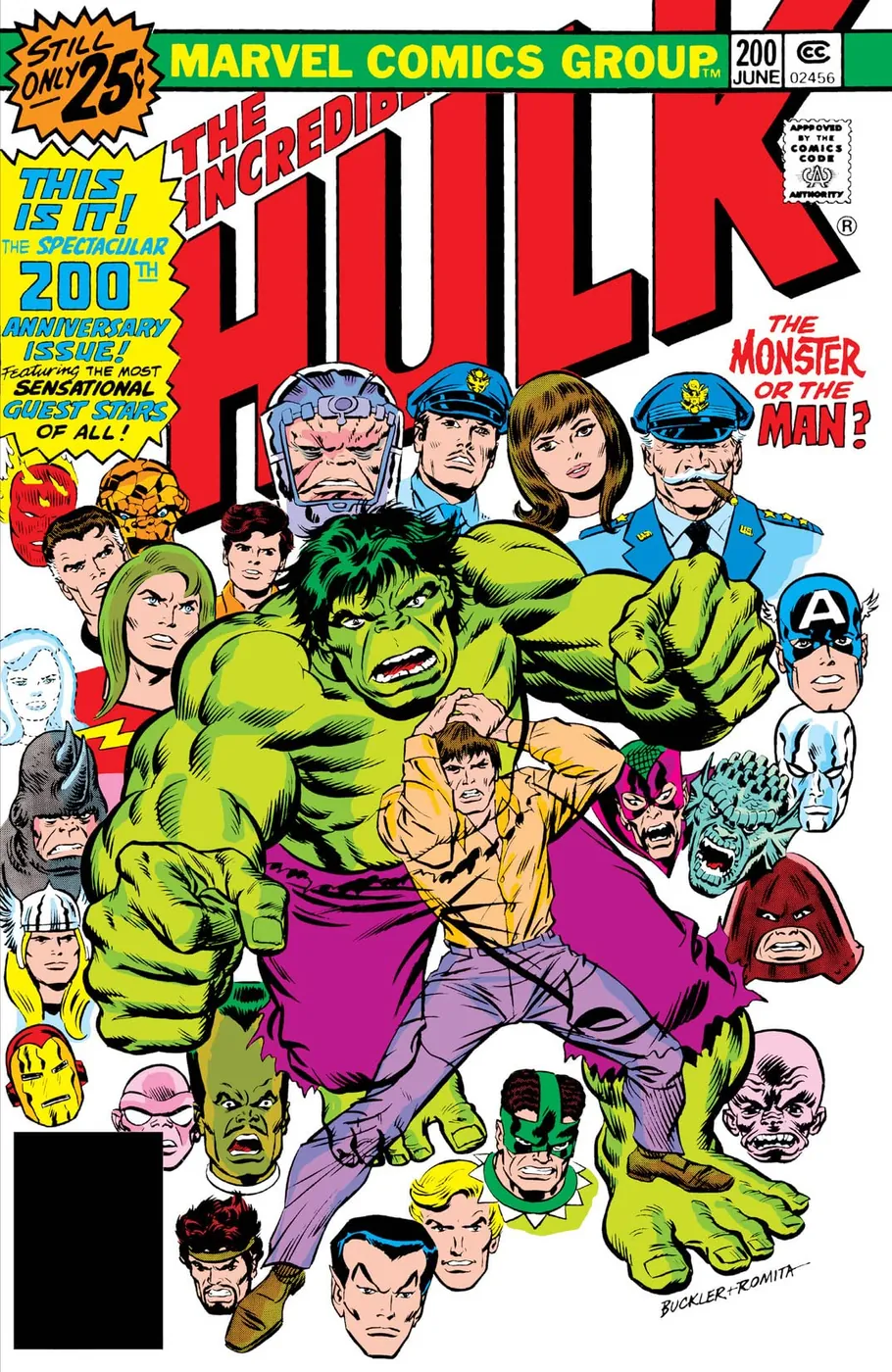Cover of The Incredible Hulk #200