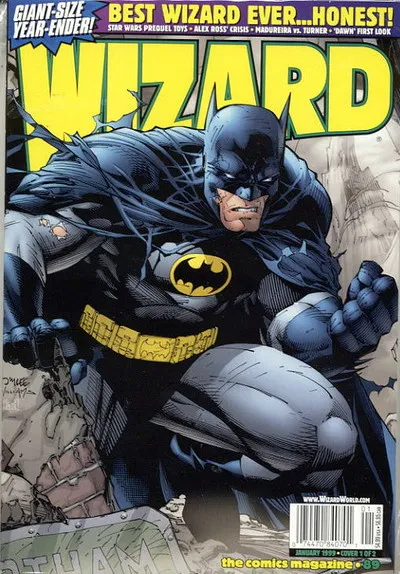 Cover of Wizard: The Comics Magazine #89