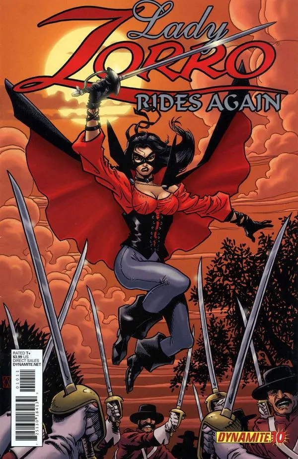 Cover of Zorro Rides Again #10