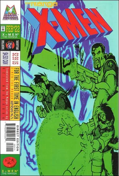 Cover of X-Men: The Manga #22