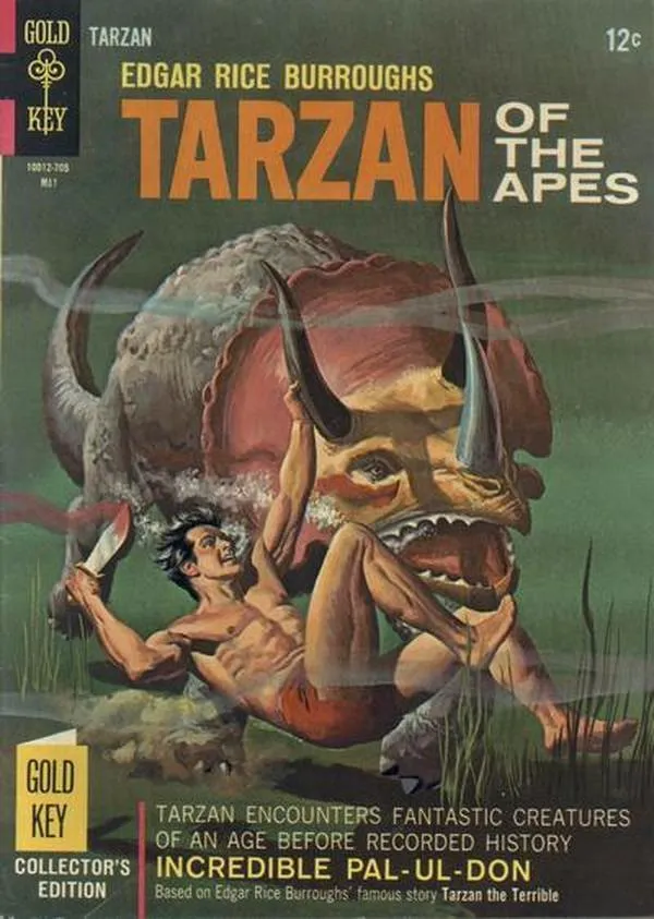 Cover of Edgar Rice Burroughs' Tarzan of the Apes #167