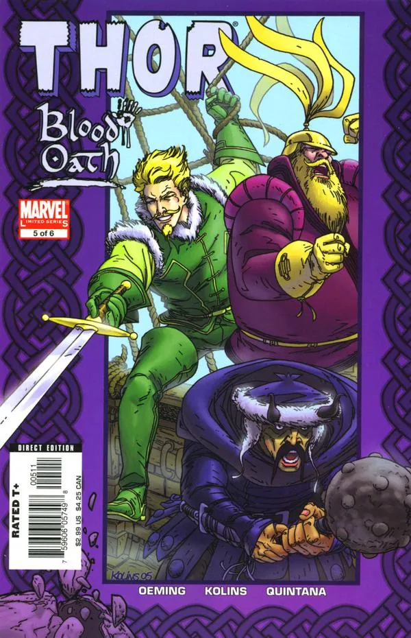 Cover of Thor: Blood Oath #5