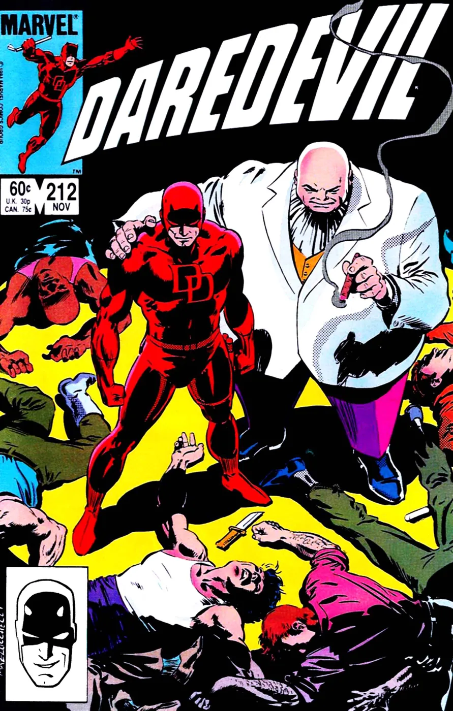 Cover of Daredevil #212