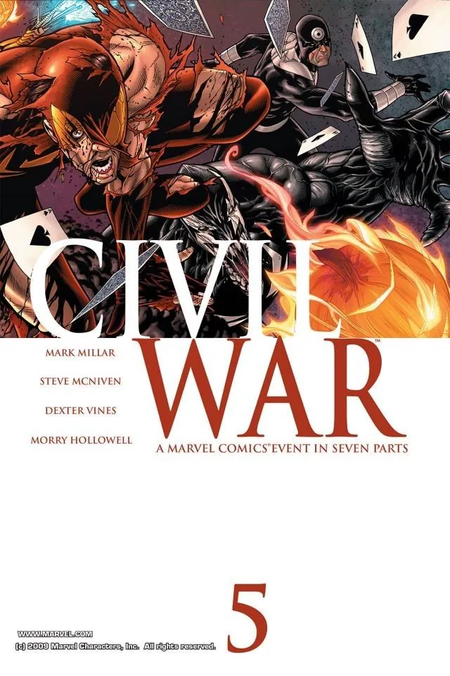 Cover of Civil War #5