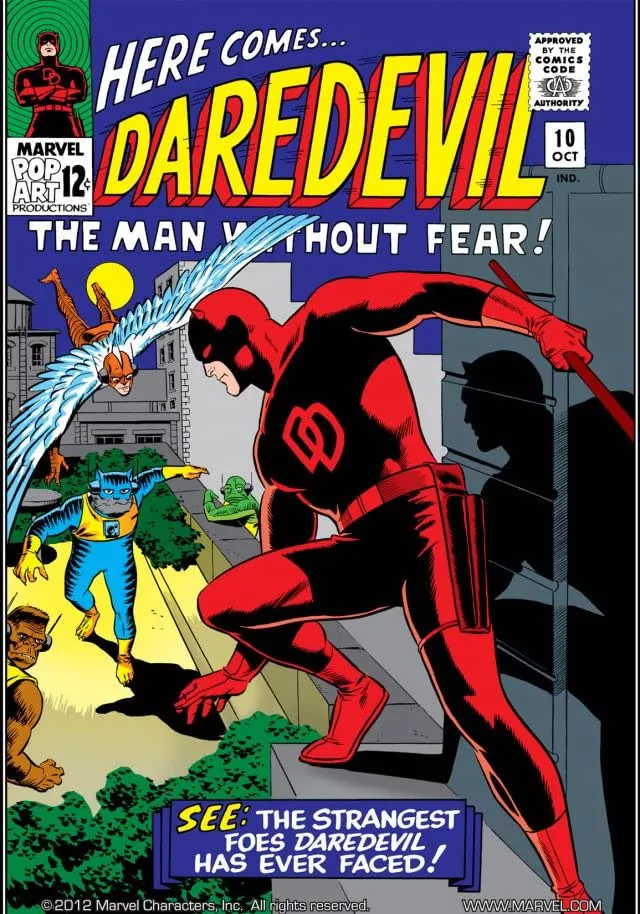 Cover of Daredevil #10