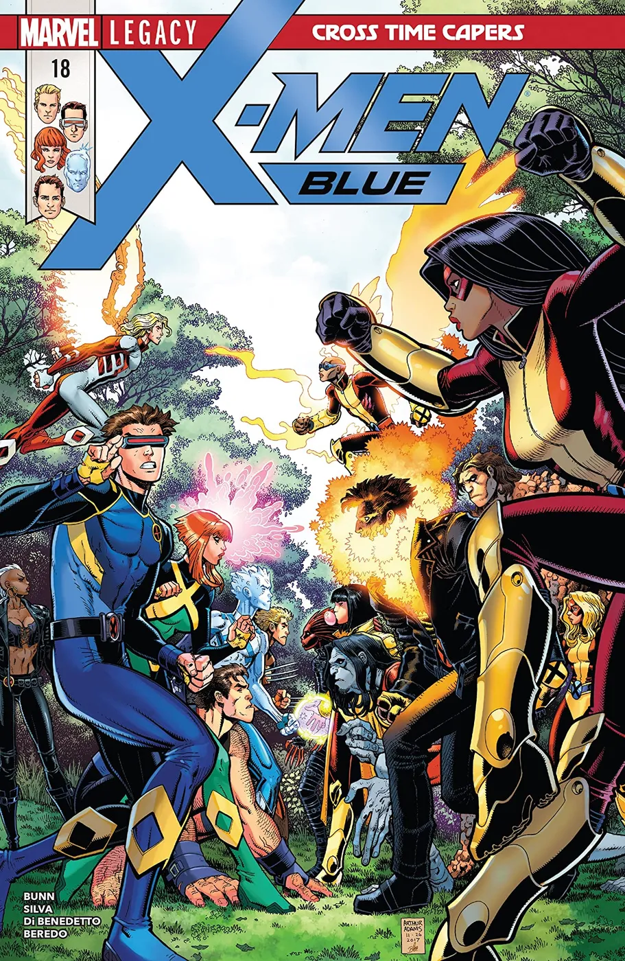 Cover of X-Men: Blue #18