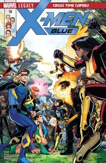 Cover of X-Men: Blue #18