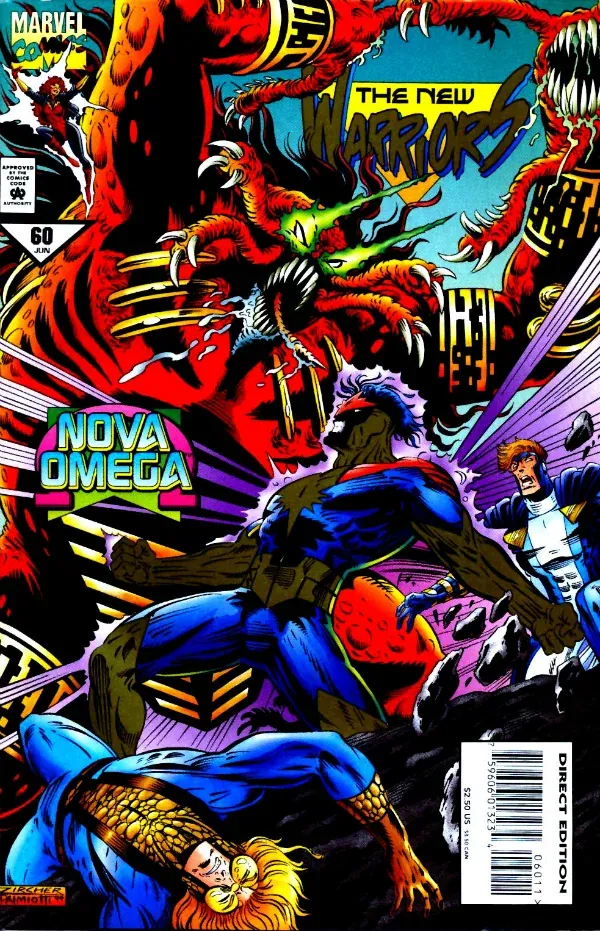 Cover of The New Warriors #60