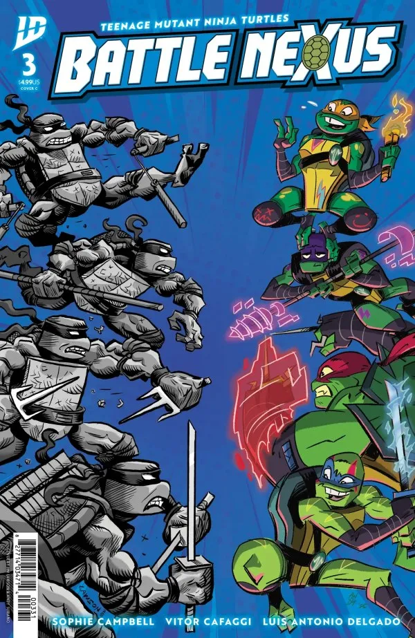 Cover of Teenage Mutant Ninja Turtles: Battle Nexus #3