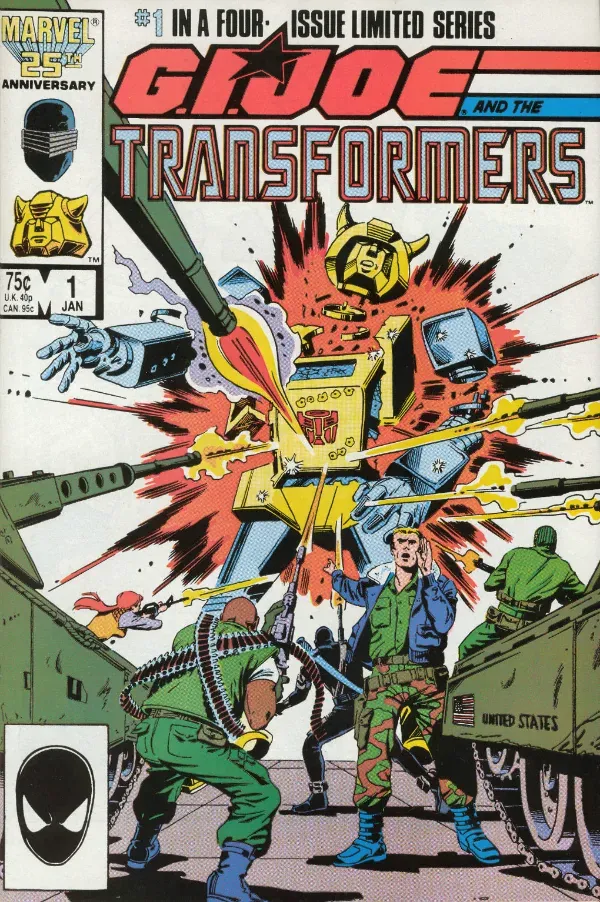 Cover of G.I. Joe and the Transformers #1