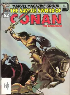 Cover of The Savage Sword of Conan #85