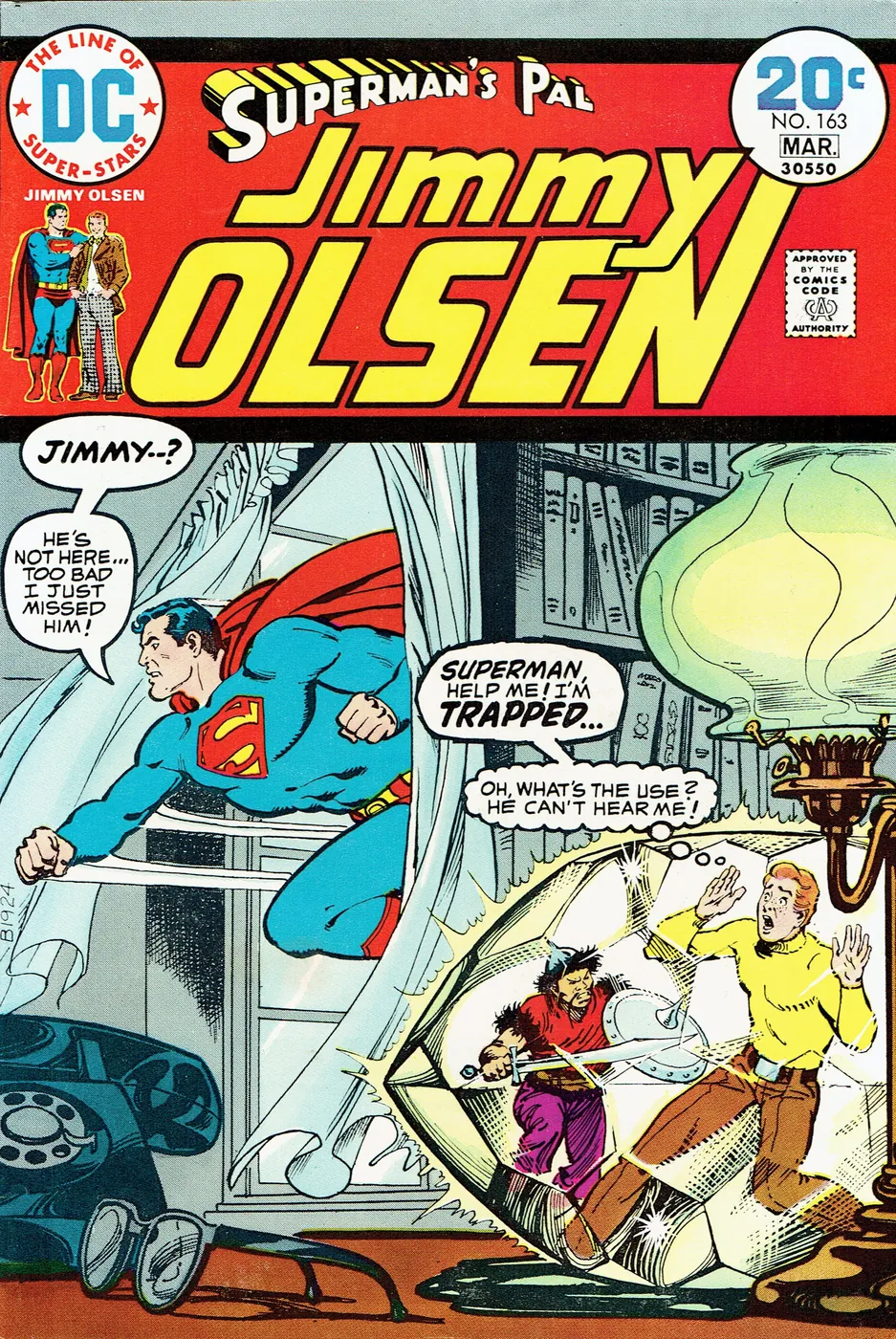 Cover of Superman's Pal, Jimmy Olsen #163