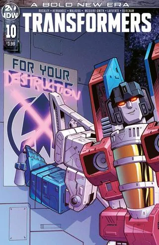 Cover of Transformers #10