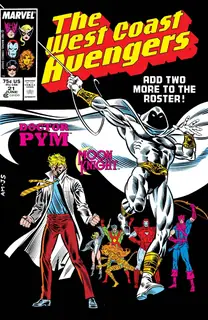 Cover of West Coast Avengers #21