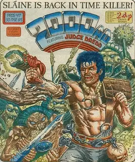 Cover of 2000 AD #411