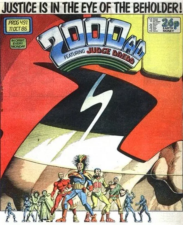 Cover of 2000 AD #491