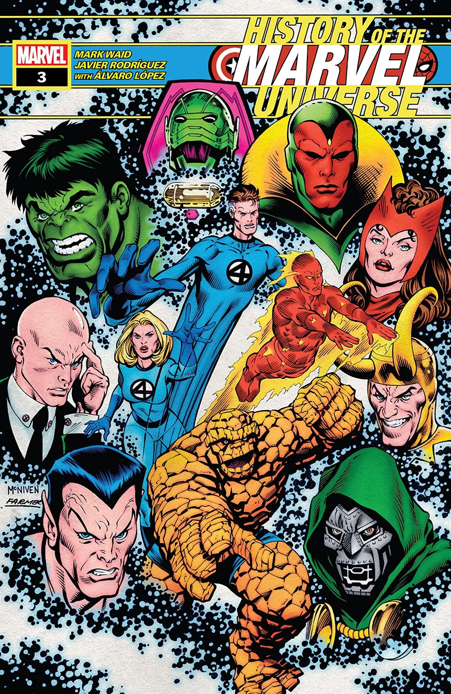 Cover of History of the Marvel Universe #3