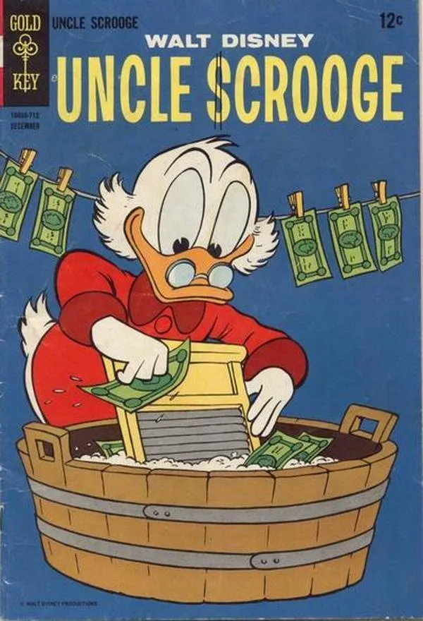 Cover of Walt Disney Uncle Scrooge #72