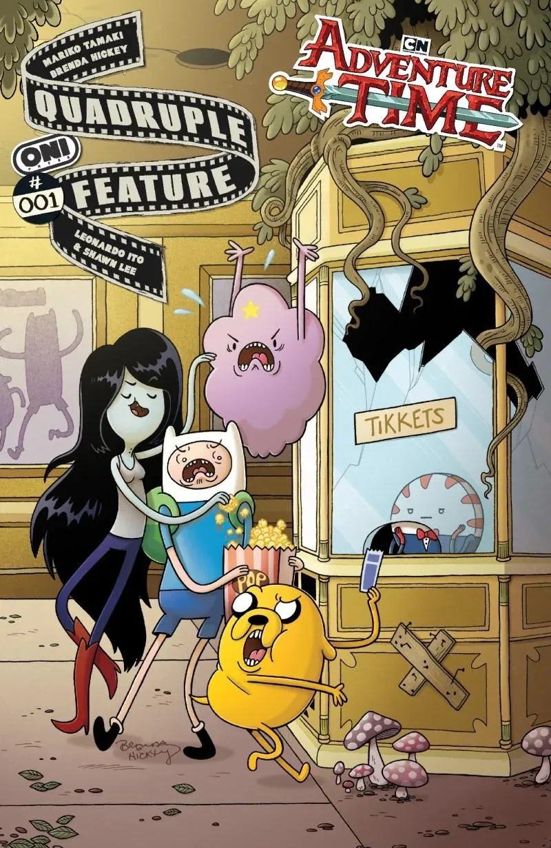Cover of Adventure Time: Quadruple Feature #1