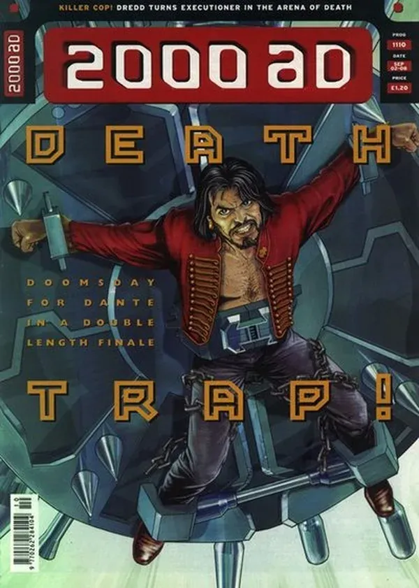 Cover of 2000 AD #1110