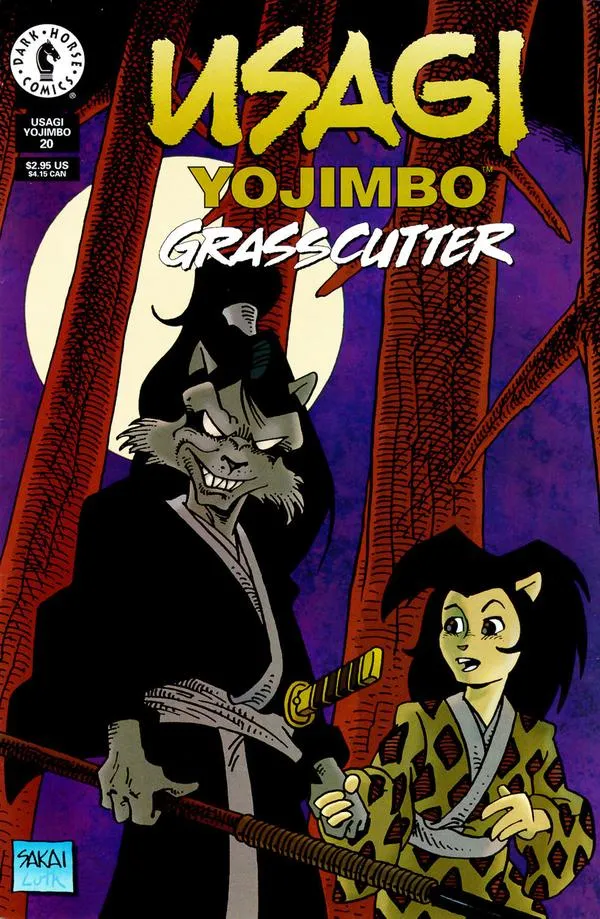Cover of Usagi Yojimbo #20