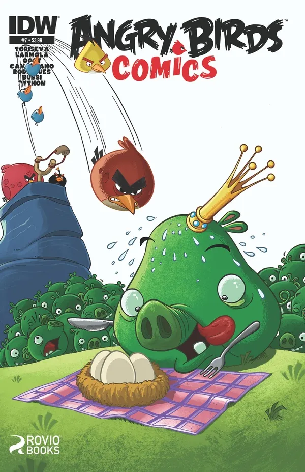 Cover of Angry Birds Comics #7