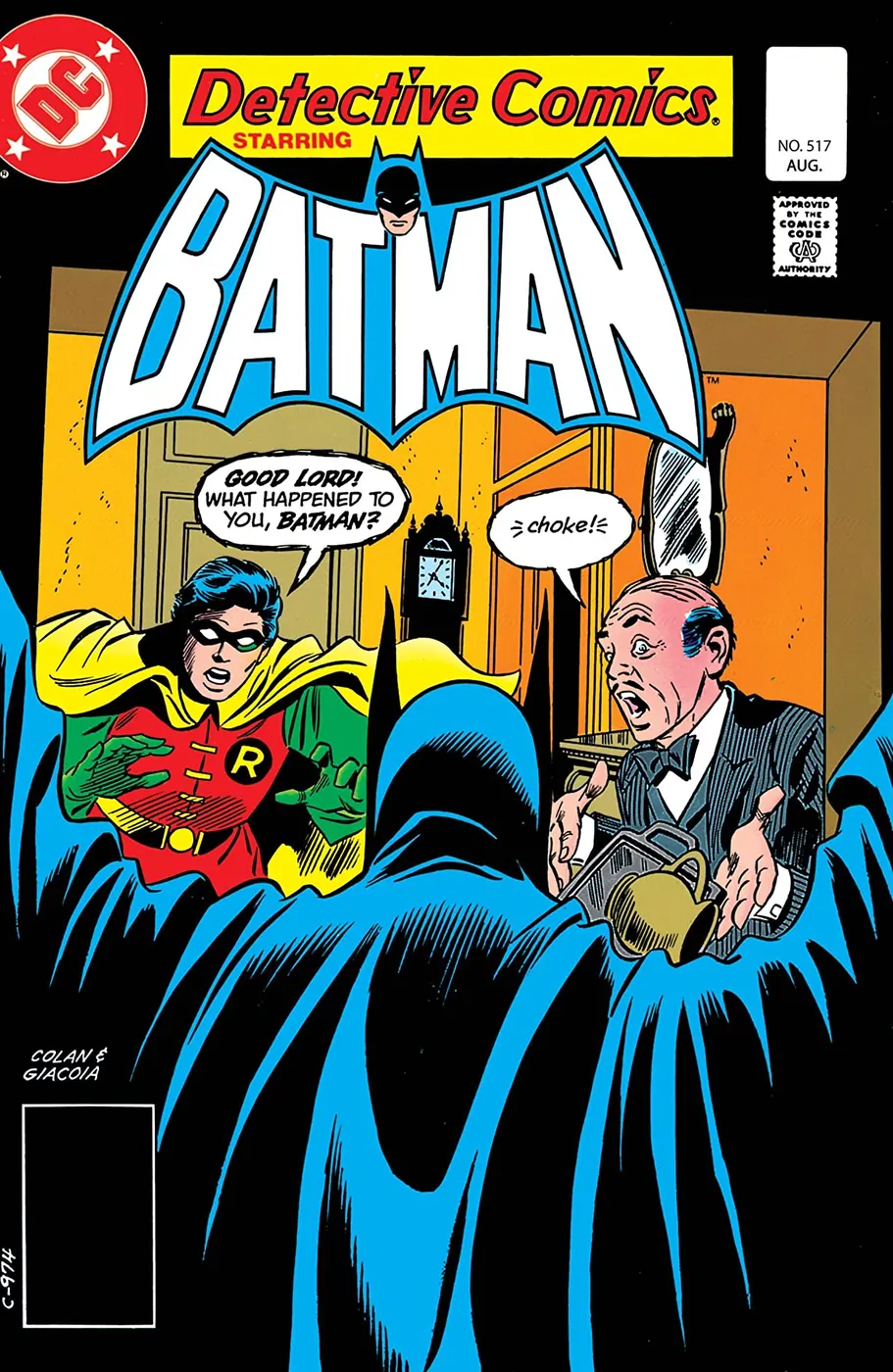 Cover of Detective Comics #517