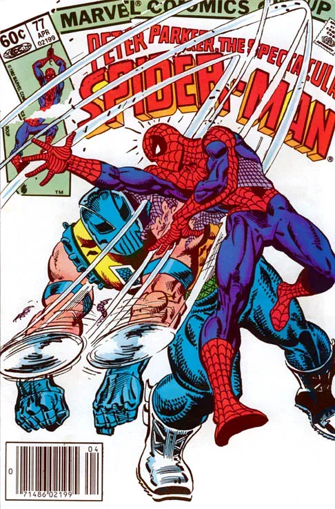Cover of The Spectacular Spider-Man #77