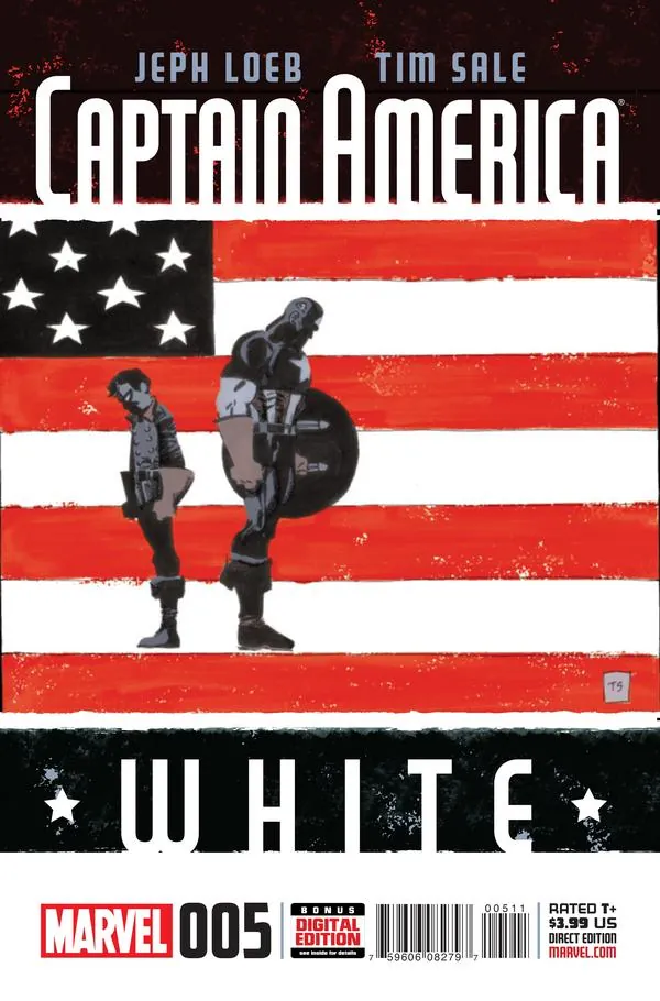 Cover of Captain America: White #5