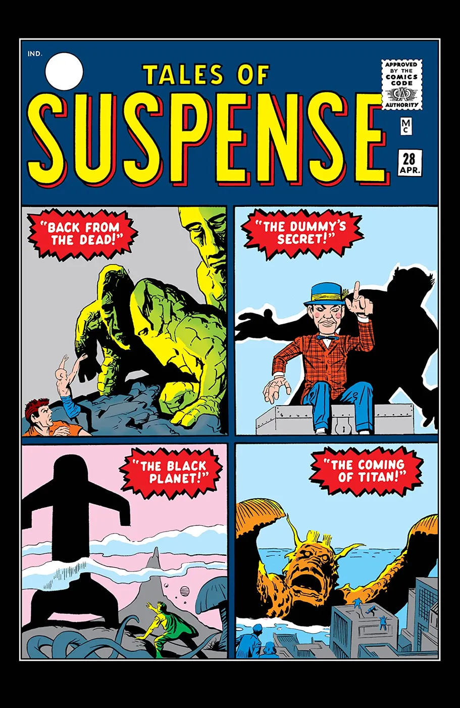 Cover of Tales of Suspense #28