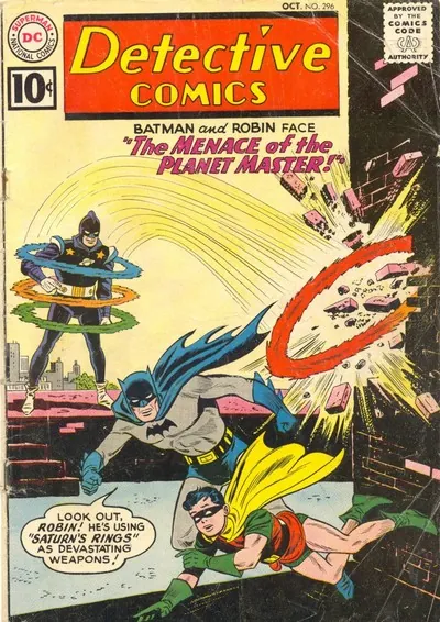 Cover of Detective Comics #296