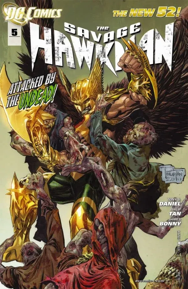 Cover of The Savage Hawkman #5
