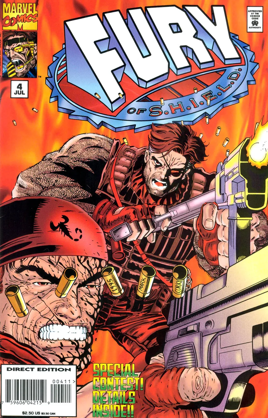Cover of Fury of S.H.I.E.L.D. #4
