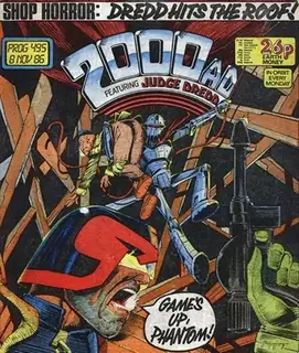 Cover of 2000 AD #495