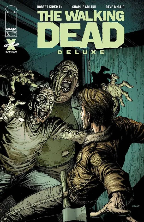 Cover of The Walking Dead Deluxe #8
