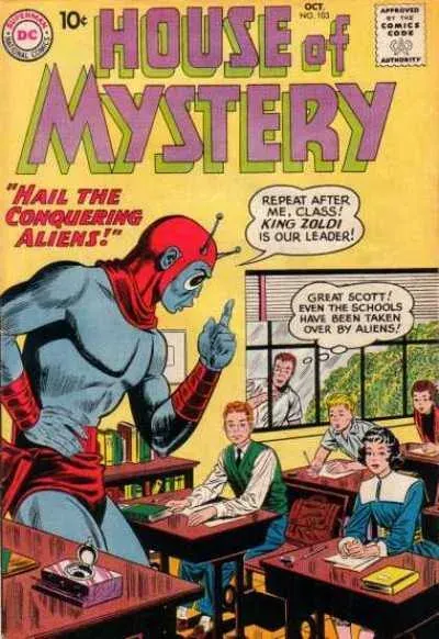 Cover of House of Mystery #103