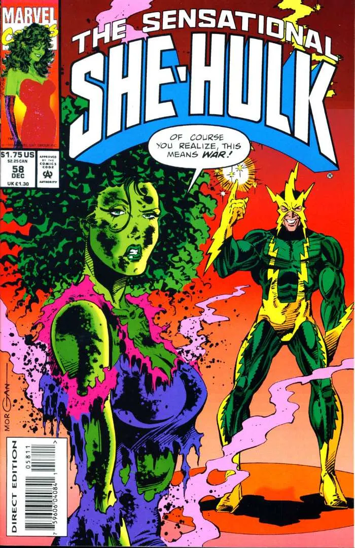 Cover of The Sensational She-Hulk #58