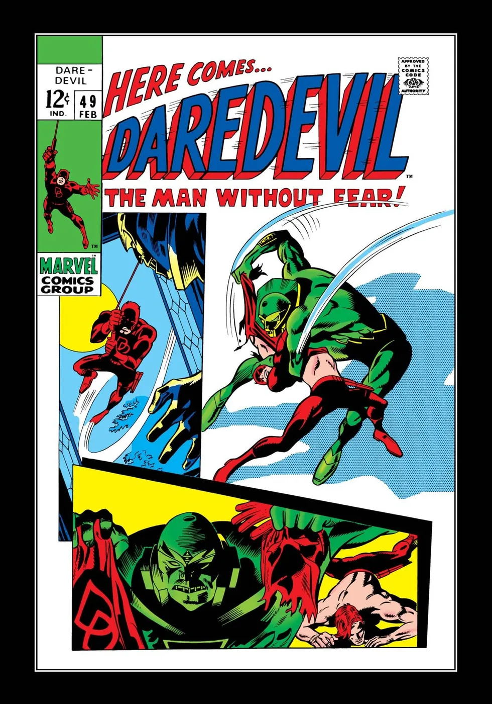 Cover of Daredevil #49