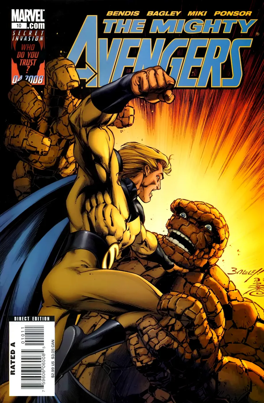 Cover of The Mighty Avengers #10