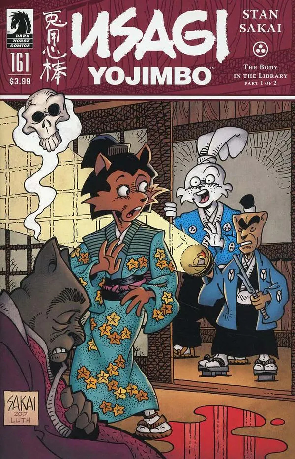Cover of Usagi Yojimbo #161
