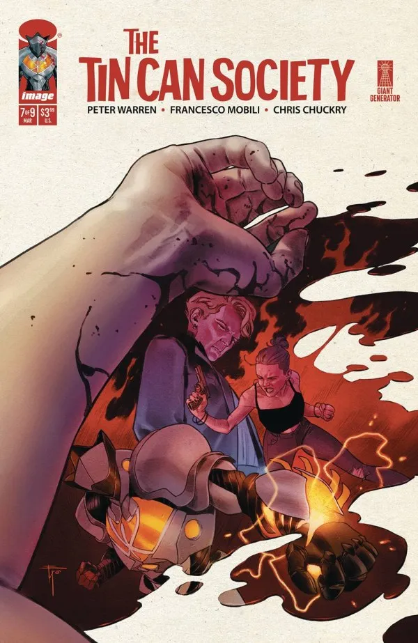 Cover of The Tin Can Society #7