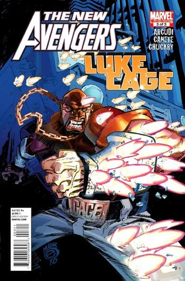 Cover of New Avengers: Luke Cage #3