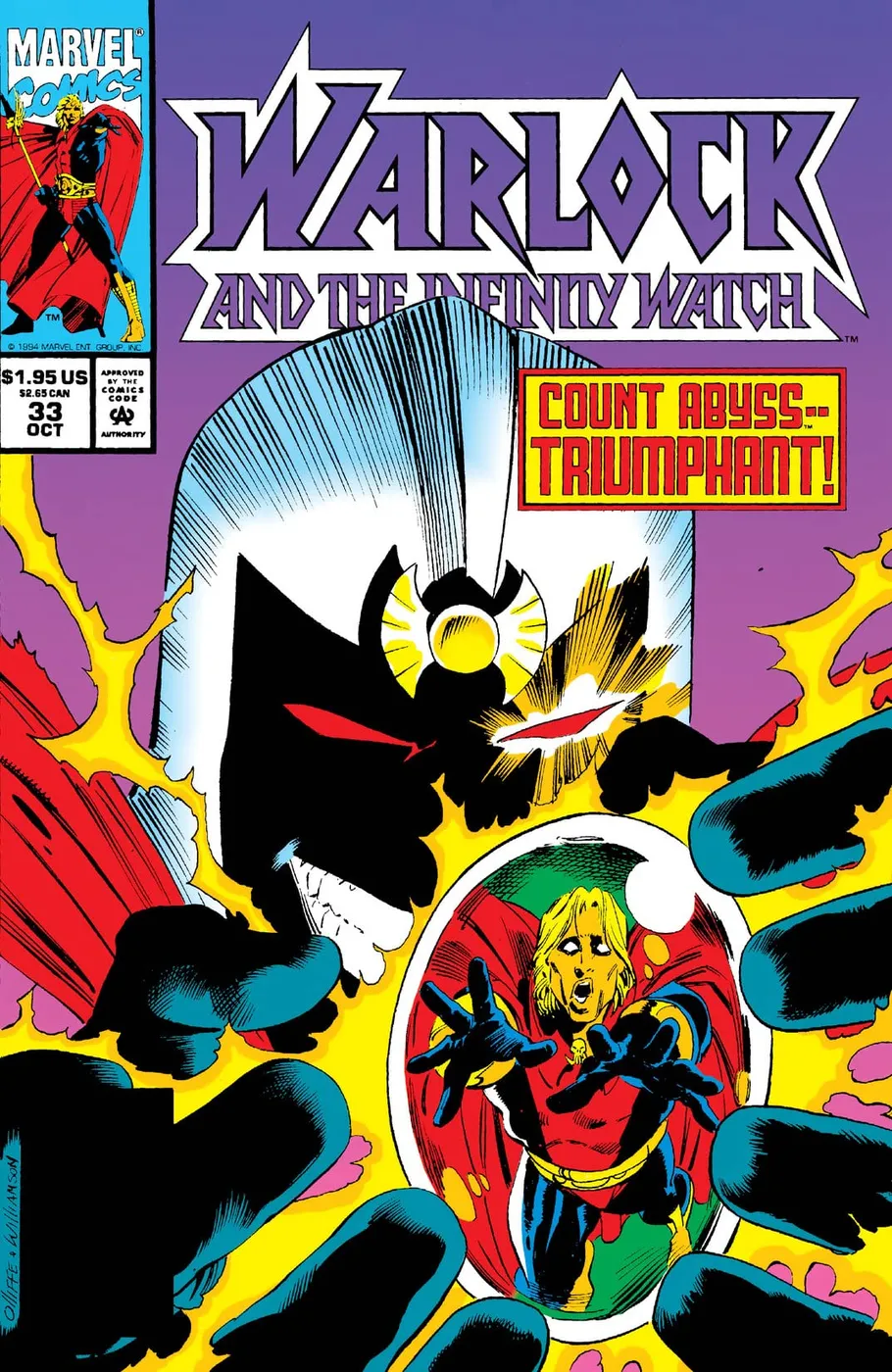 Cover of Warlock and the Infinity Watch #33