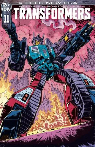 Cover of Transformers #11