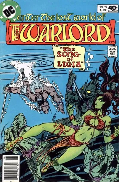 Cover of Warlord #24